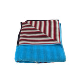 Drap de plage bleu 140x180cm Carvao - Le Comptoir de la Plage®