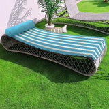 Matelas de plage Bahia Turquoise 60x180 cm